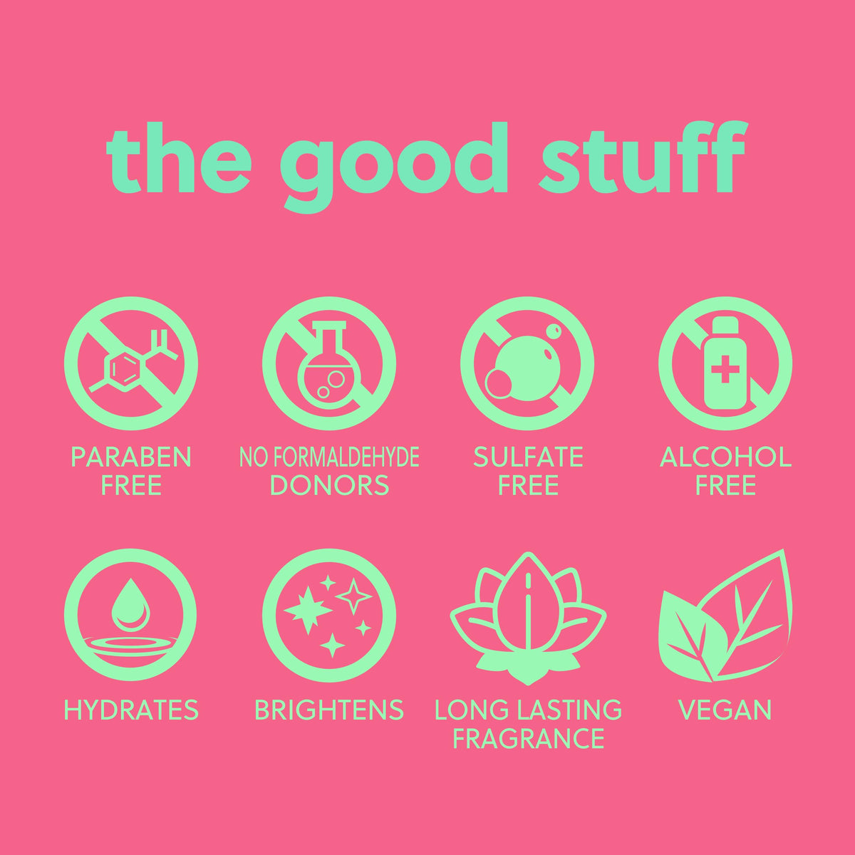 Tree Hut label ingredient close-up highlighting vegan collagen and shea butter benefits