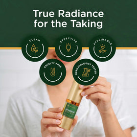 Tree of Life Beauty in bathroom routine setting showing how it fits into morning skincare