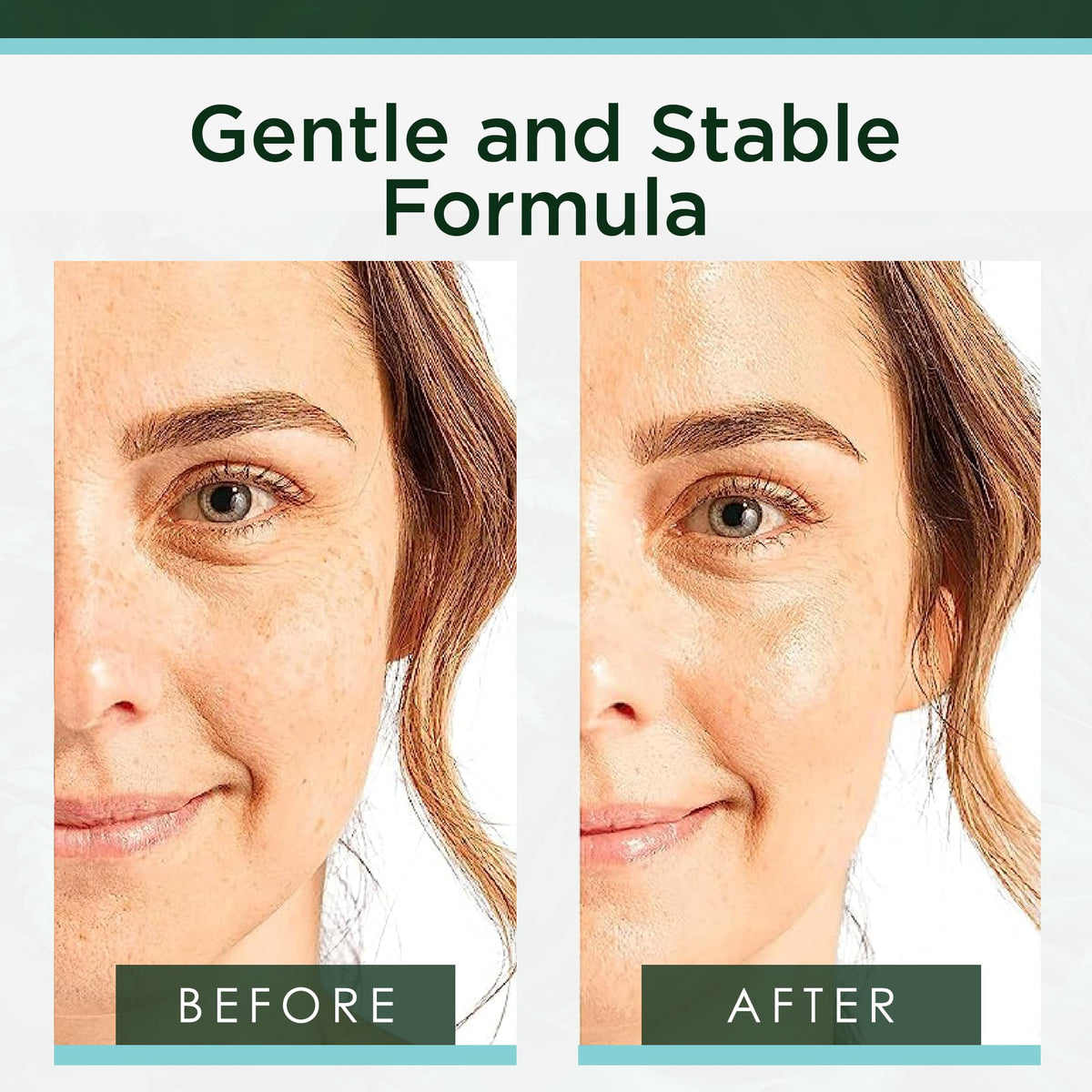 Tree of Life Beauty pad saturated with solution demonstrating glycolic formula readiness