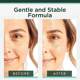 Tree of Life Beauty pad saturated with solution demonstrating glycolic formula readiness