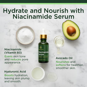 Tree of Life dropper dispensing serum with precise application benefit