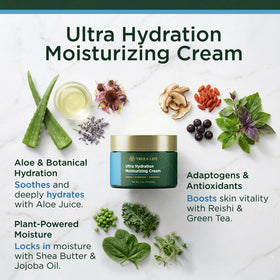Tree of Life Beauty open jar showing creamy texture for deep hydration