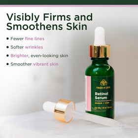 Tree of Life Hyaluronic Acid bottle with droplet showing deep hydration