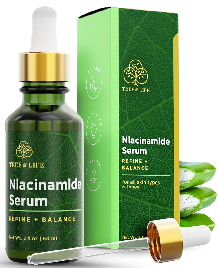 Tree of Life front bottle view showing label and volume for clear identification