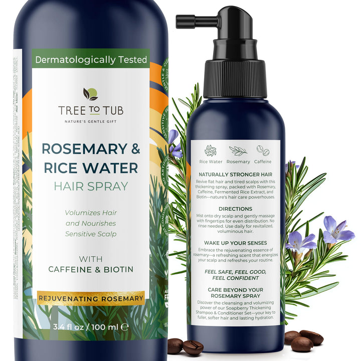 Tree To Tub front packaging showing bottle and benefits