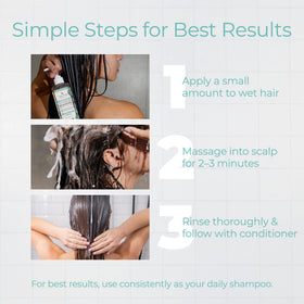 Tree To Tub bottle on shower shelf lifestyle scene promoting daily use