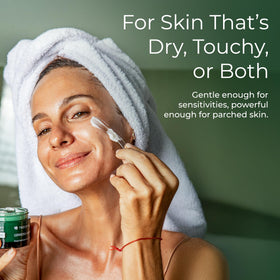 Tree To Tub cream texture closeup illustrating lightweight hydration