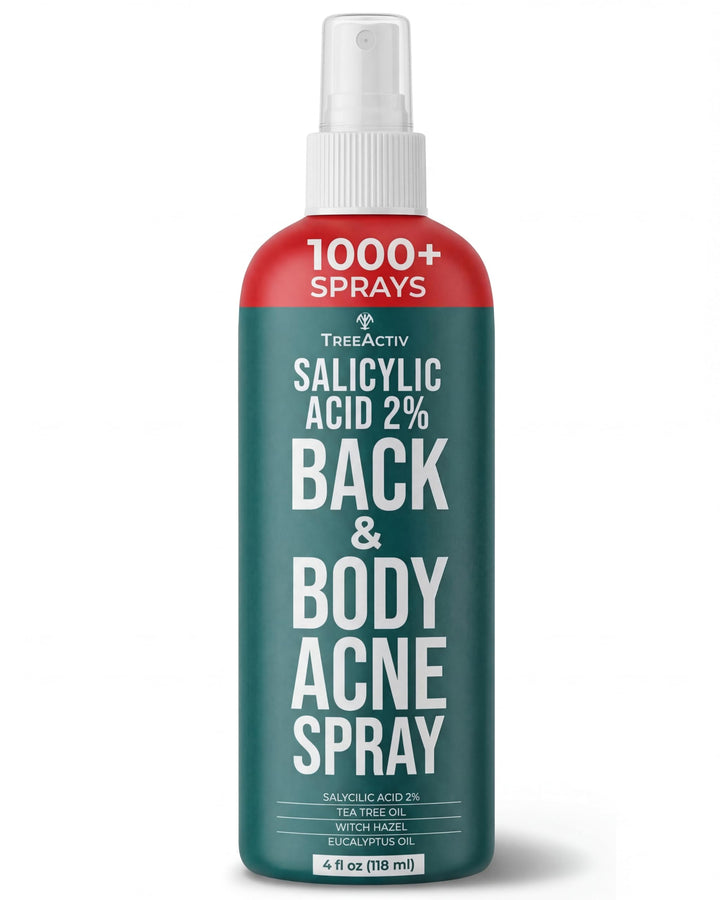 TreeActiv bottle front view showing label and fast-drying benefit