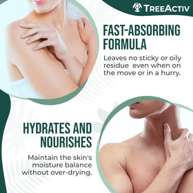 TreeActiv tea tree and aloe ingredient focus providing soothing clarity
