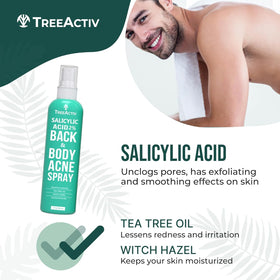 TreeActiv 4 fl oz bottle beside common items showing compact size
