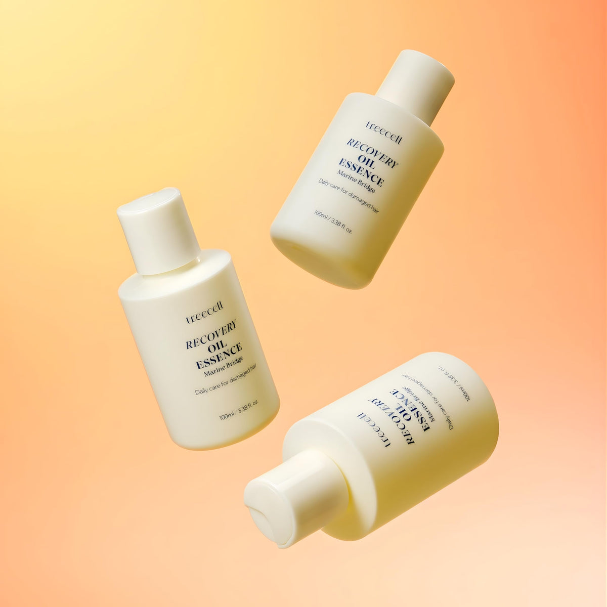 TREECELL bottle on bathroom shelf evoking everyday routine and fresh scent benefit