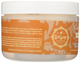 Treluxe in a styling routine with diffuser illustrating enhanced curl volume and shape