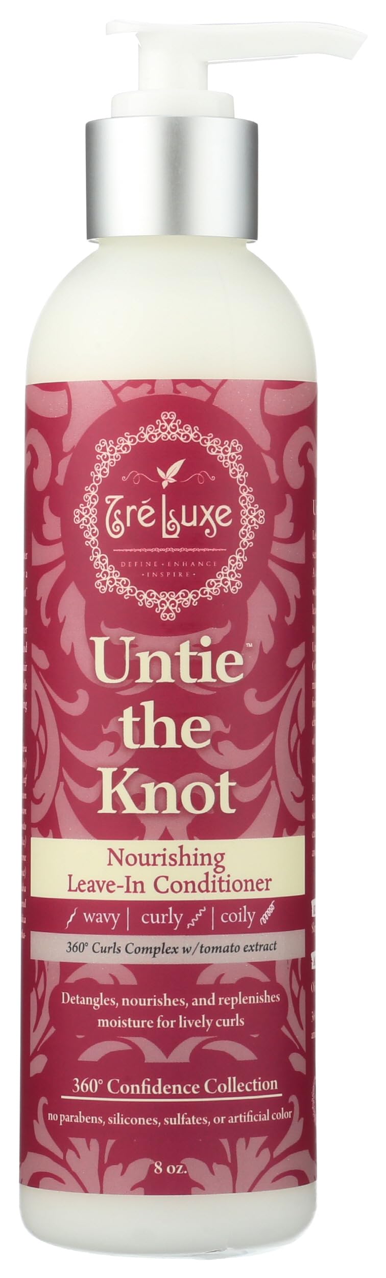 Treluxe front packaging showing label and 8 oz size for easy identification and benefit