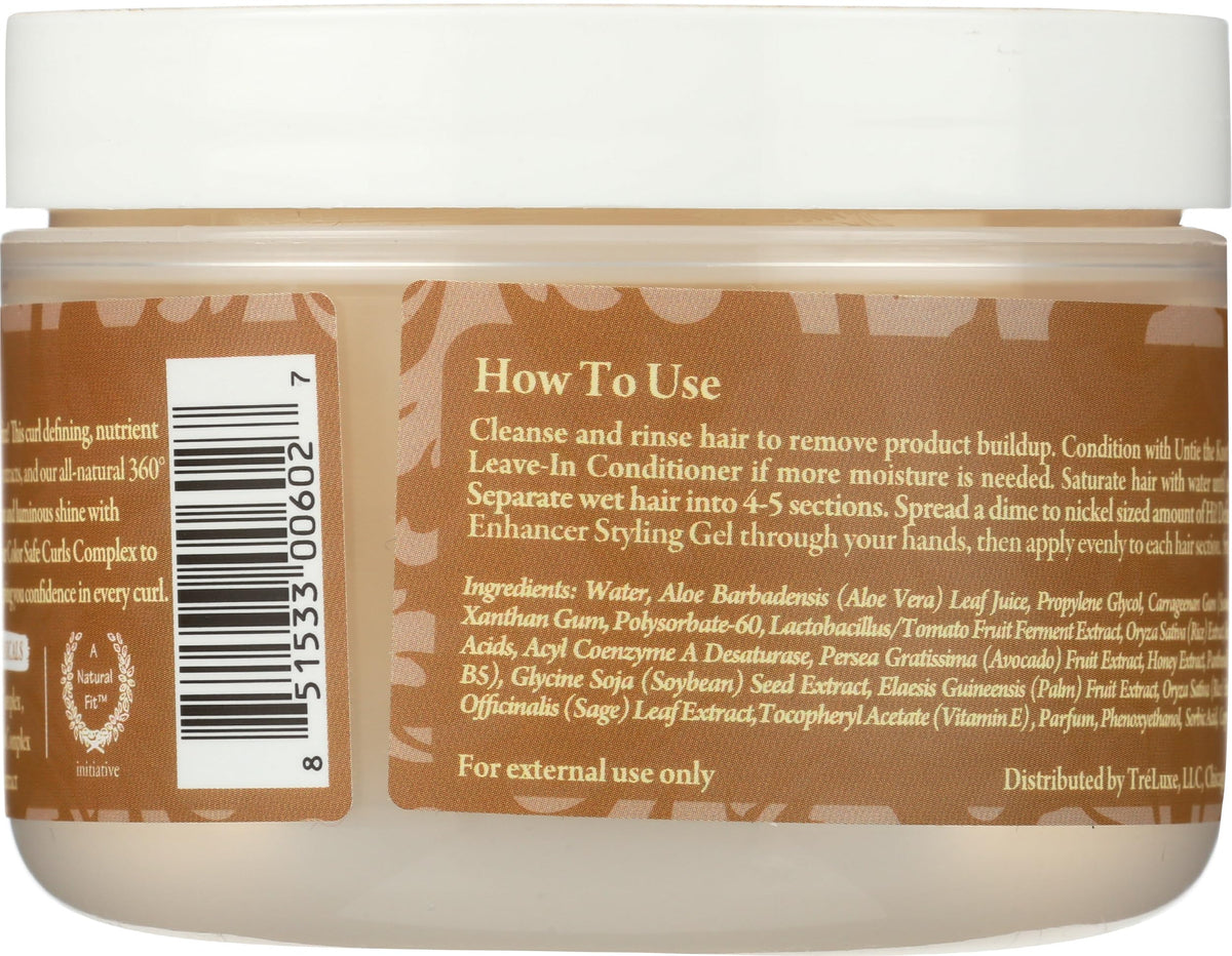 Treluxe open jar close-up revealing smooth gel texture for easy application