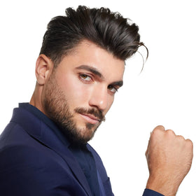 TRENDSTARTER close-up of pomade texture highlighting spreadability and control