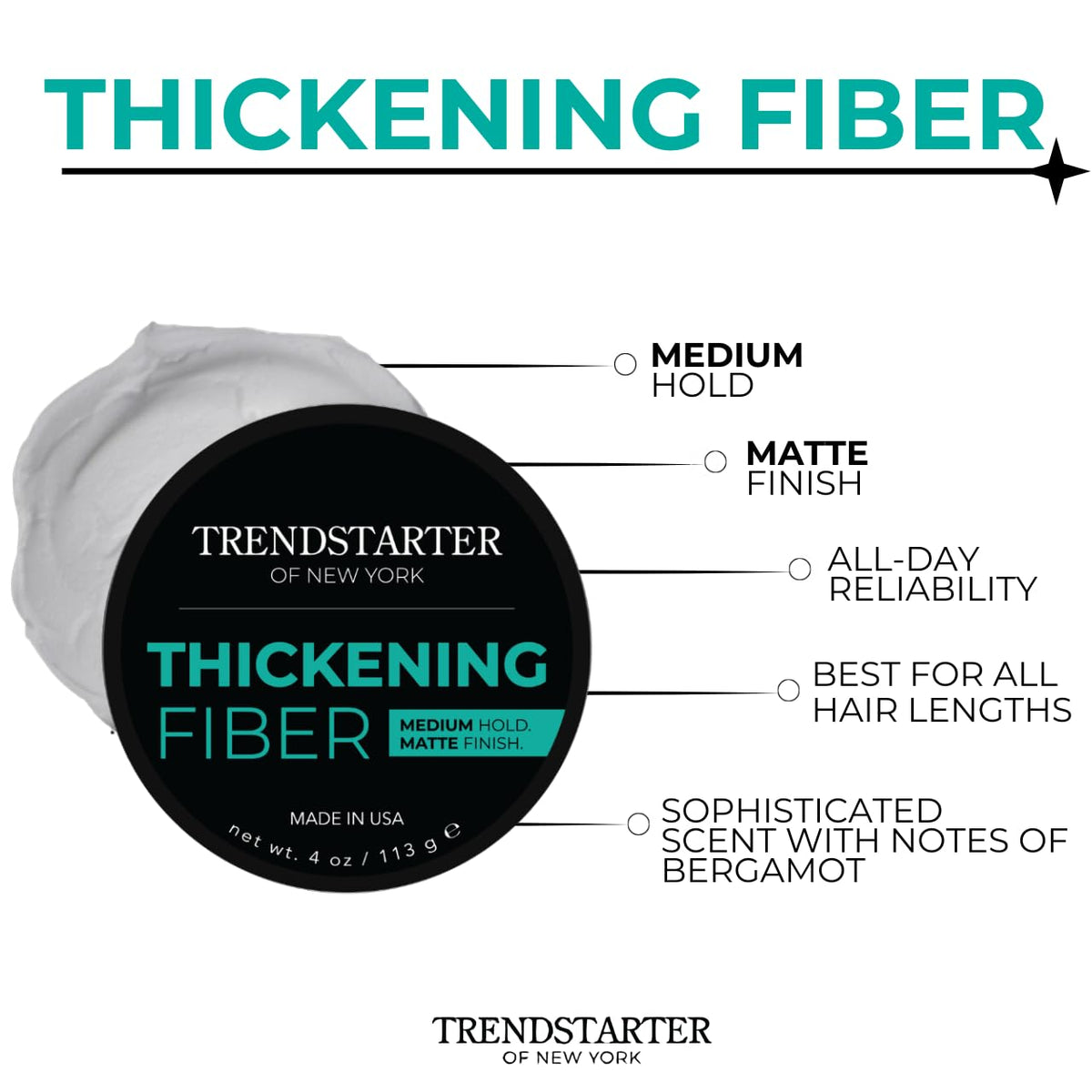 TRENDSTARTER product on palms ready to apply for instant volume