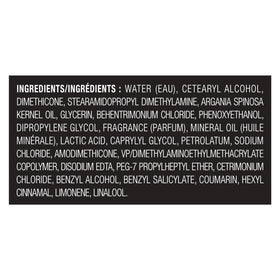 TRESemmé label close-up showing usage directions and benefits