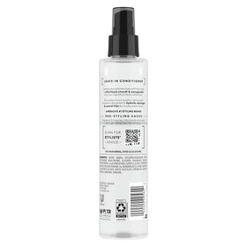 TRESemmé applied to damp hair demonstrating easier detangling benefit