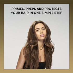TRESemmé before and after detangling for smoother styling