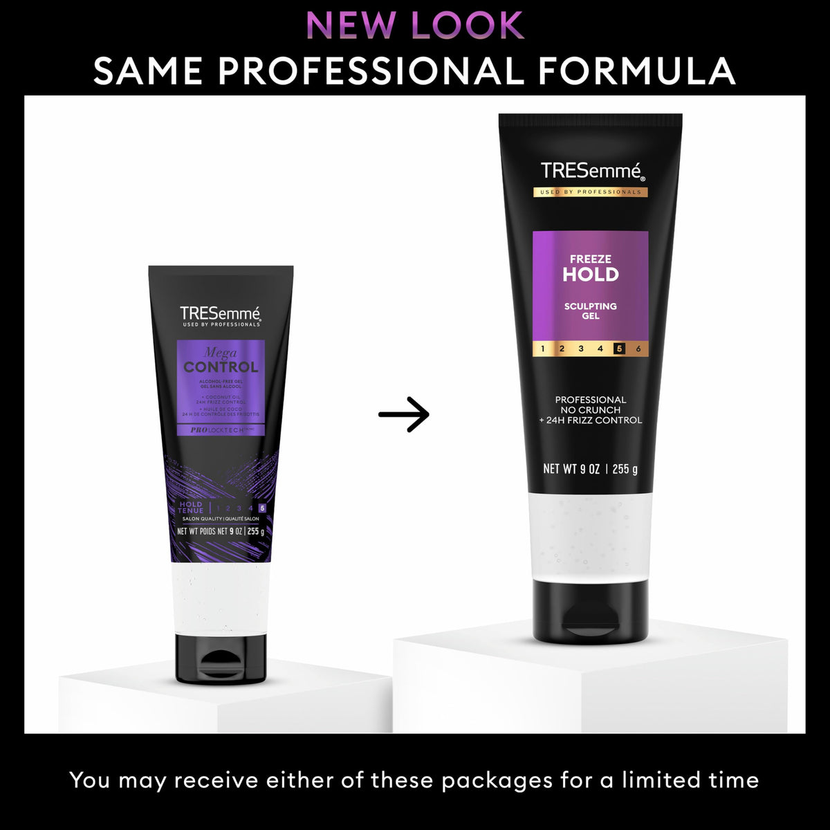 TRESemmé label detail highlighting ingredients and cruelty-free status