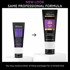 TRESemmé label detail highlighting ingredients and cruelty-free status