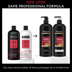 TRESemmé pump and creamy texture close-up for smooth application