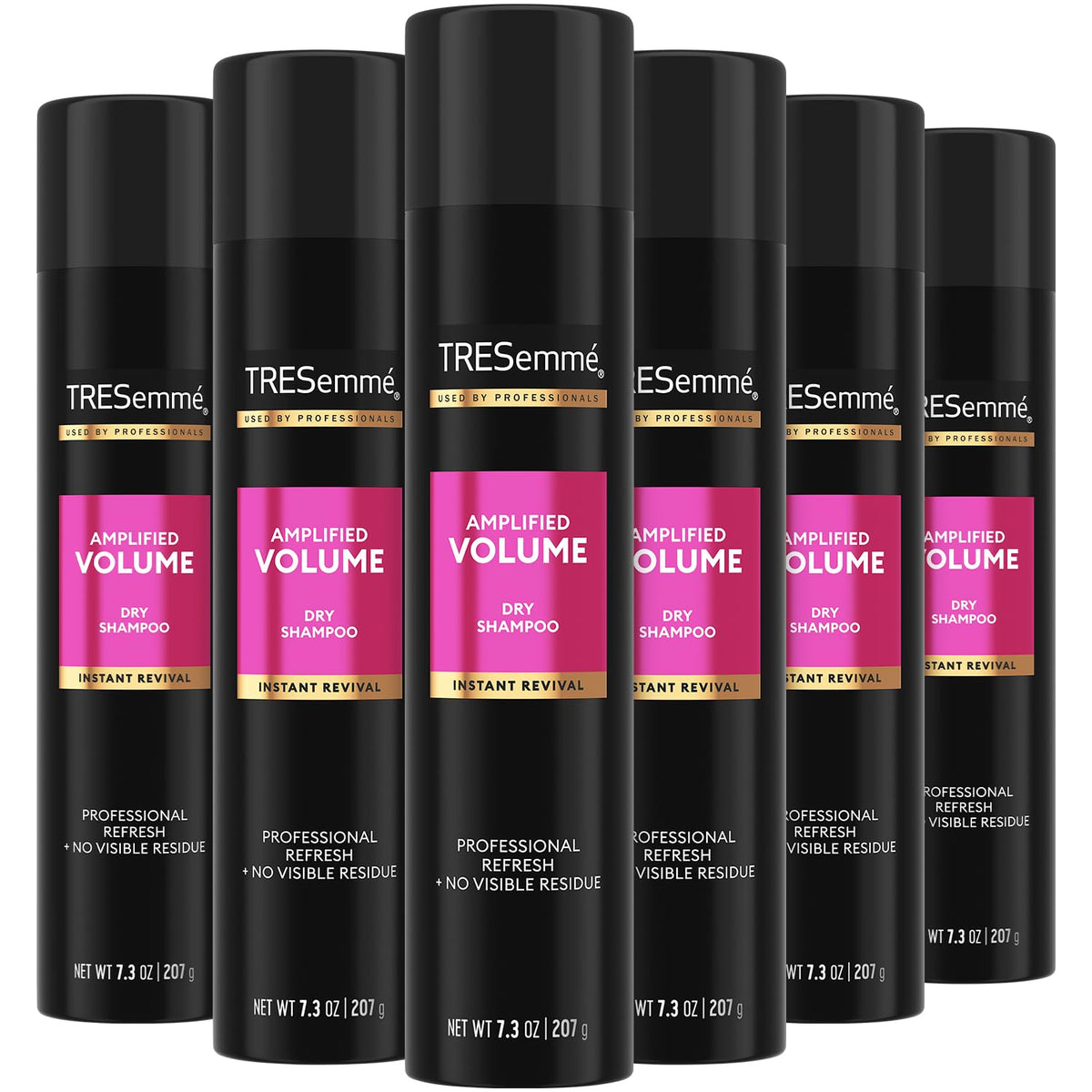 TRESemmé front packaging showing product and quick-refresh benefit