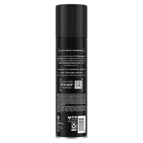 TRESemmé nozzle detail demonstrating precise spray for controlled hold