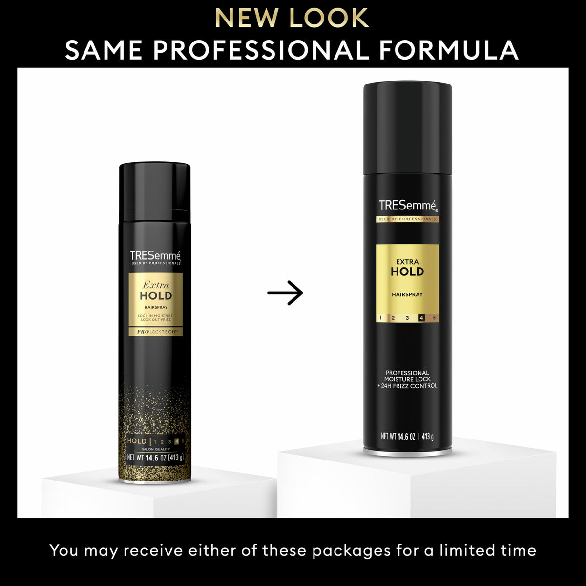 TRESemmé side label showing ingredients and cruelty-free benefit