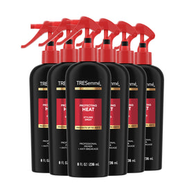 TRESemmé front packaging showing product and benefit of heat protection