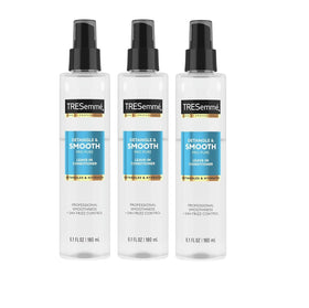 TRESemmé front packaging showing three bottles for consistent everyday use