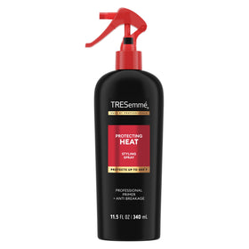 TRESemmé front packaging showing bottle and key benefits