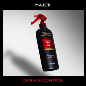 TRESemmé applied while blow-drying to protect and reduce breakage