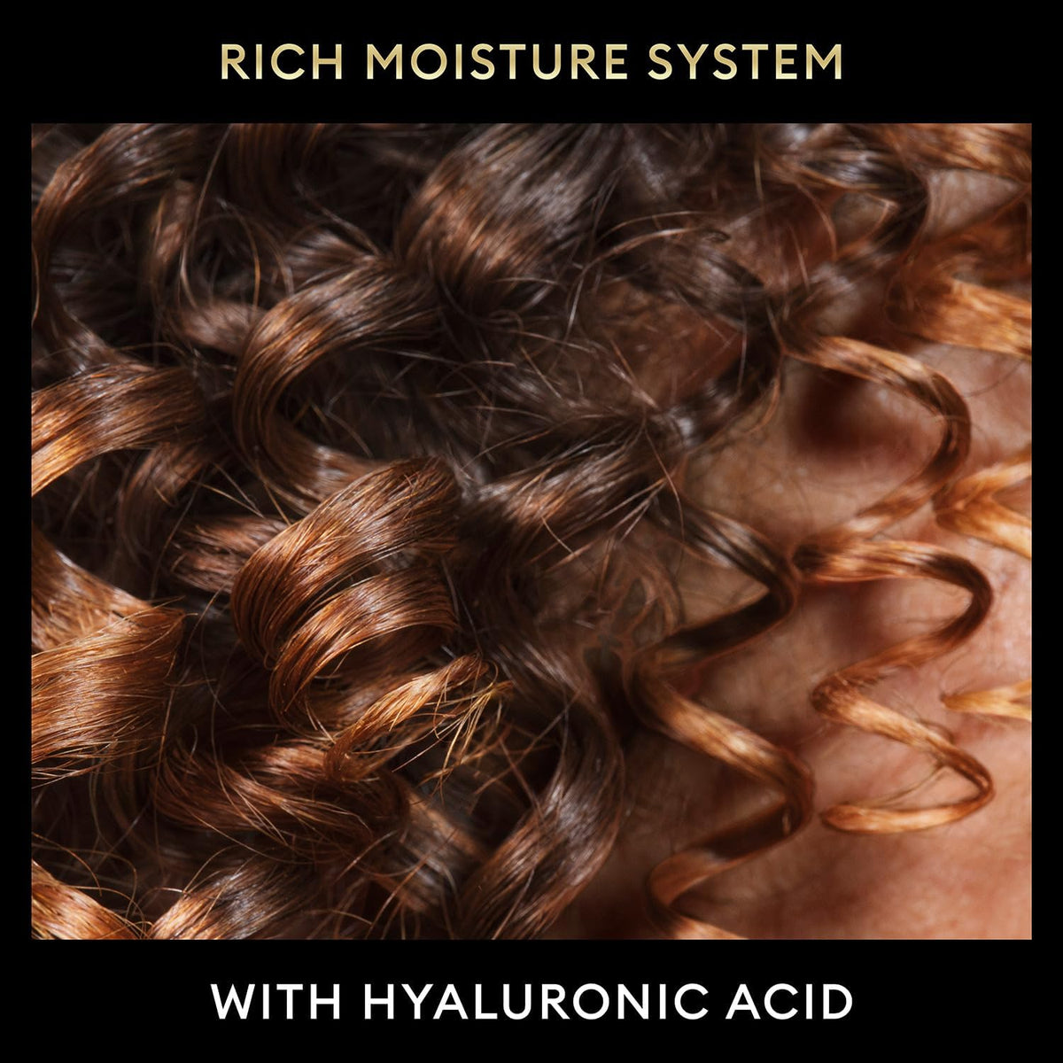 TRESemmé label close-up showing ingredients for strengthened hair