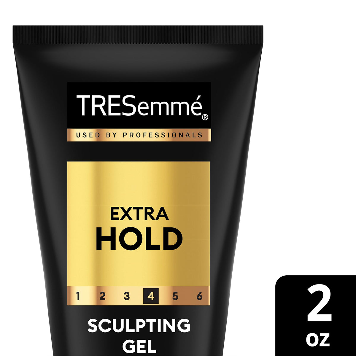 TRESemmé ingredient label showing panthenol (Vitamin B5) for moisture retention