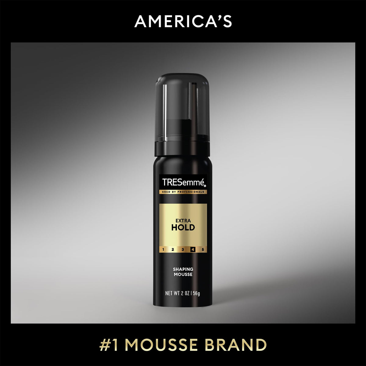 TRESemmé label and ingredients panel clear view for informed product choice benefit