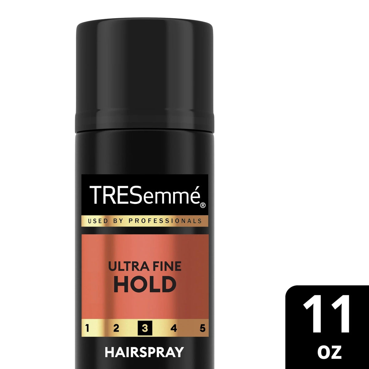 TRESemmé label closeup highlighting key ingredients and BondPlex