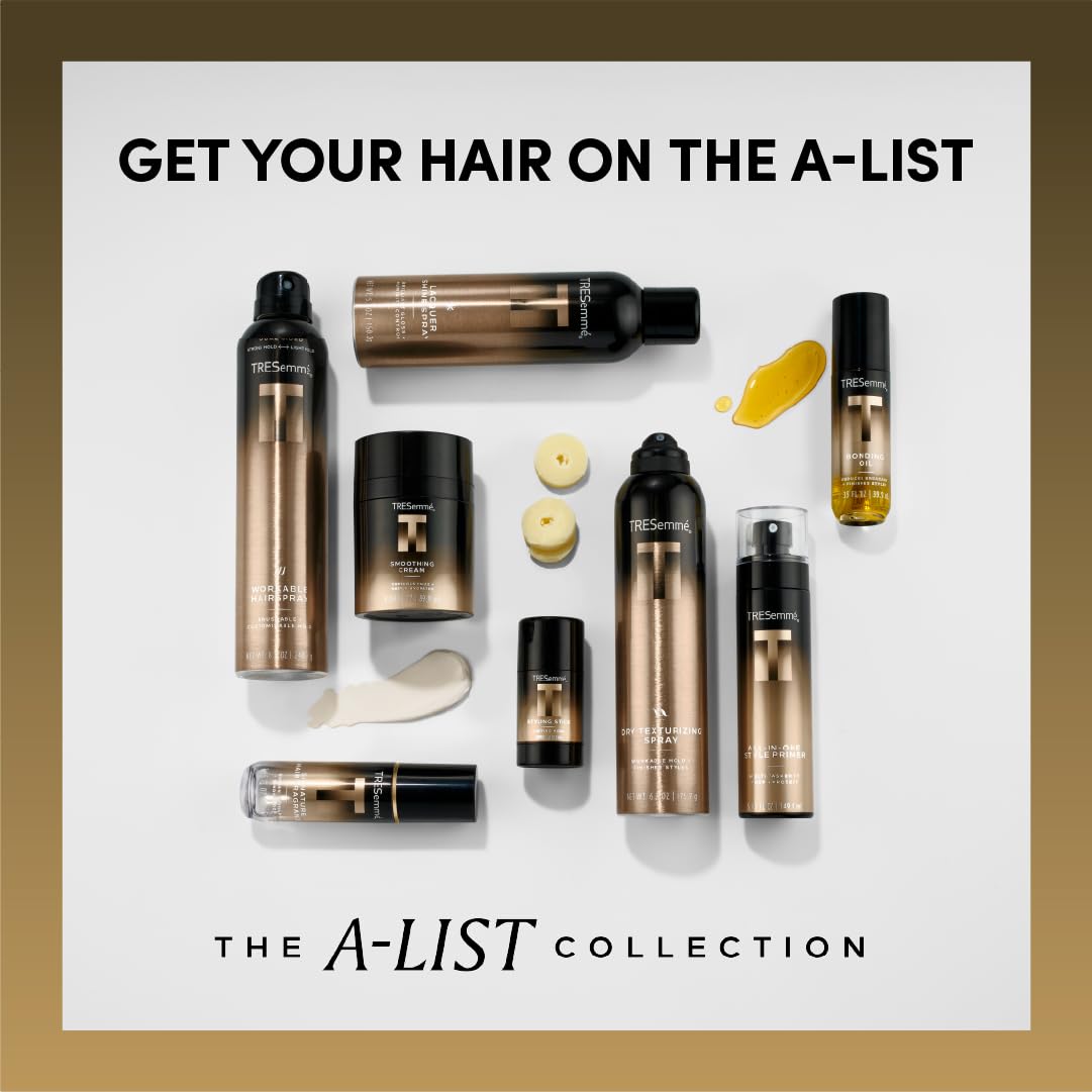 TRESemmé styling stick in a handbag for on-the-go touch-ups