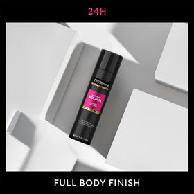 TRESemmé hair mask applied in shower showing easy spread for restorative treatment