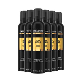 TRESemmé front can showing product and packaging for confident styling