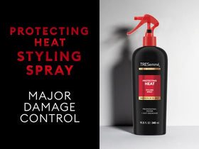 TRESemmé nozzle close-up demonstrating fine mist for even coverage