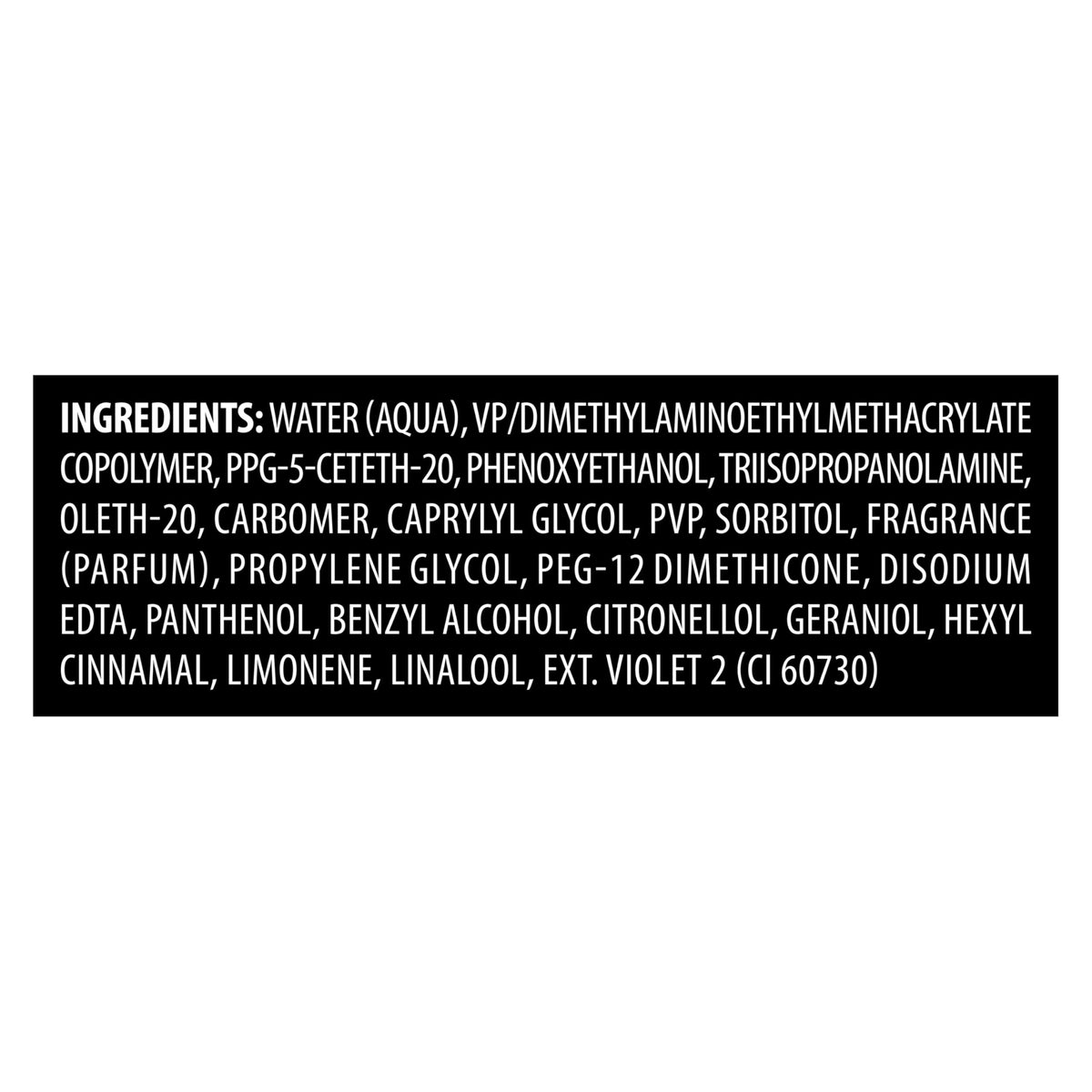 TRESemmé six-pack flatlay showing quantity and travel convenience