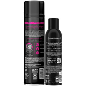 TRESemmé root boost travel can front view for quick root coverage