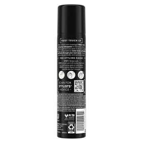TRESemmé spray can cap and nozzle close-up highlighting easy application