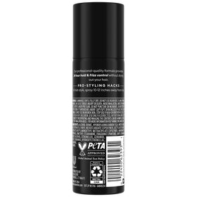 TRESemmé single 1.5 oz mini hairspray can highlighting compact styling convenience