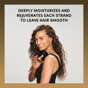 TRESemmé before and after ends showing reduced frizz and improved smoothness