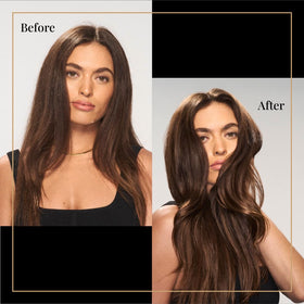 TRESemmé nozzle close-up releasing fine mist for even texturizing coverage