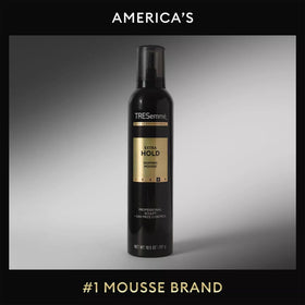 TRESemmé travel bottle in toiletry bag for on-the-go styling