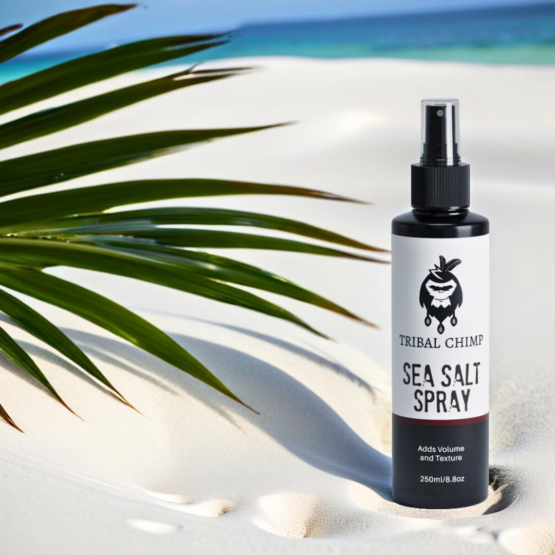 Tribal Chimp beach waves outdoors showcasing natural textured look
