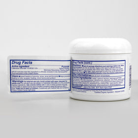 TriDerma applied to baby diaper area indicating gentle soothing relief